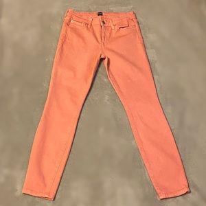 Salmon stretch Jean leggings